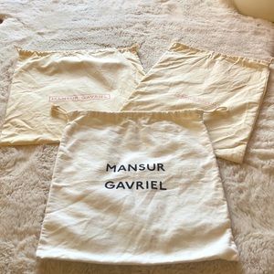Mansur Gavriel dust bags